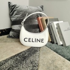 셀린느 CELINE 2021 SS 스무스 카프스킨 프린트 아바 백 화이트 193953 커스텀급