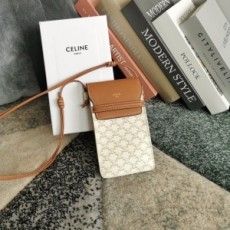 셀린느 CELINE 2021 SS 트리오페 캔버스 폰 파우치 10G332 커스텀급