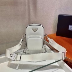 프라다 PRADA 2021 SS 사피아노 레더 미니 크로스백 1BH183 커스텀급