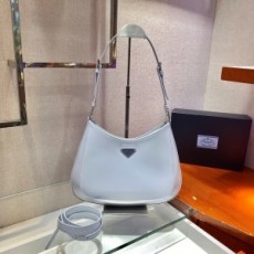 프라다 PRADA 2021 SS 클레오 브러쉬 레더 호보백 1BC156 커스텀급