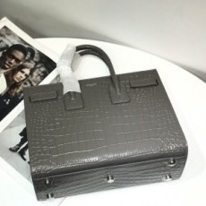 생로랑 SAINT LAURENT 2021 SS 삭 드쥬르 악어가죽무늬 토트백 8509 커스텀급