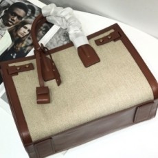 생로랑 SAINT LAURENT 2021 SS 삭 드쥬르 투톤 토트백 8509 커스텀급