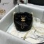 샤넬 CHANEL 2021 SS 퀄팅 CC로고 진주스트랩 미니 블랙 드로스트링백 AS2529 커스텀급