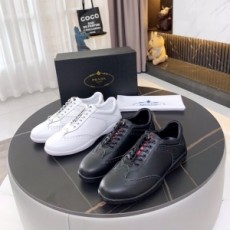 프라다 PRADA 2021 SS 띠로고 스티치 남성 슈즈 커스텀급
