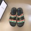 구찌 GUCCI 2021 SS GG로고 삼선 남성 샌들 커스텀급