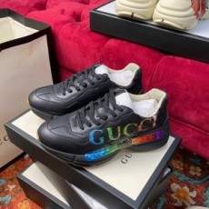 구찌 GUCCI 2021 SS 라이톤 멀티 띠로고 커플 슈즈 커스텀급