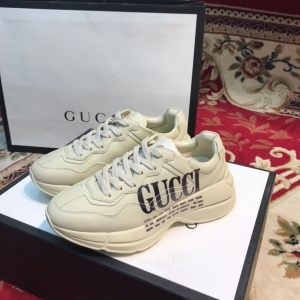구찌 GUCCI 2021 SS 라이톤 문자로고 커플 슈즈 커스텀급
