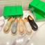 보테가 베네타 BOTTEGA VENETA 2021 SS 레더 스티치 투톤 여성 슈즈 커스텀급