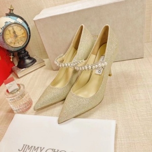 지미추 JIMMY CHOO 2021 SS 펄 진주장식 여성 구두 커스텀급