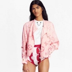루이비통 LOUIS VUITTON 2021 SS 모노그램 포켓 여성 바람막이 커스텀급
