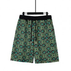 루이비통 LOUIS VUITTON 2021 SS 모노그램 그린 남여공용 반바지 커스텀급