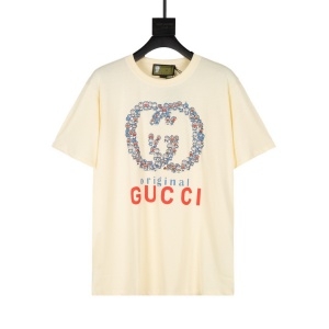 구찌 GUCCI 2021 SS 도라이몽 GG로고 프린팅 남여공용 반팔티 커스텀급