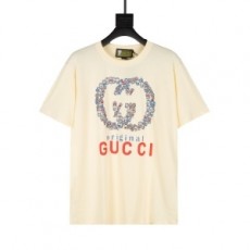 구찌 GUCCI 2021 SS 도라이몽 GG로고 프린팅 남여공용 반팔티 커스텀급