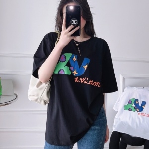 루이비통 LOUIS VUITTON 2021 SS 멀티 캐릭터 로고 남여공용 반팔티 커스텀급