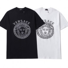 베르사체 VERSACE 2021 SS 로고 캐릭터 남여공용 반팔티 커스텀급