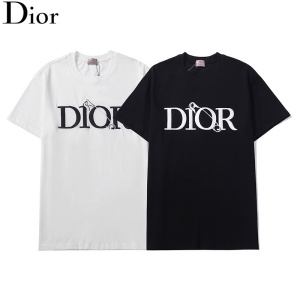 디올 DIOR 2021 SS 캐릭터 자수 로고 남여공용 반팔티 커스텀급
