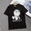구찌 GUCCI 2021 SS 도라이몽 플라워 남여공용 반팔티 커스텀급