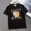 구찌 GUCCI 2021 SS 캐릭터 자수 남여공용 반팔티 커스텀급