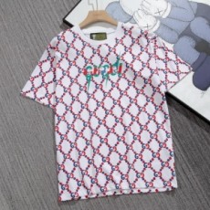 구찌 GUCCI 2021 SS GG로고 캐릭터 남여공용 반팔티 커스텀급