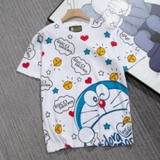 구찌 GUCCI 2021 SS 도라이몽 프린팅 남여공용 반팔티 커스텀급