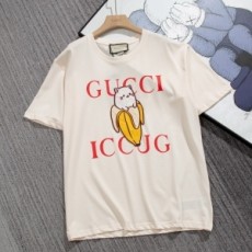 구찌 GUCCI 2021 SS 바나나 캐릭터 남여공용 반팔티 커스텀급