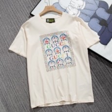 구찌 GUCCI 2021 SS 도라이몽 패치로고 남여공용 반팔티 커스텀급
