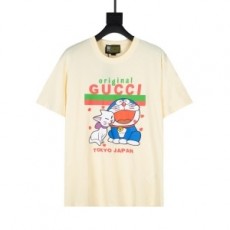 구찌 GUCCI 2021 SS 도라이몽 캣 캐릭터 남여공용 반팔티 커스텀급