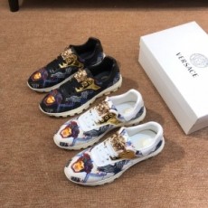 베르사체 VERSACE 2021 SS 캐릭터 금속로고 남성용 슈즈 커스텀급