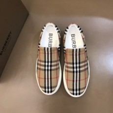 버버리 BURBERRY 2021 SS 패브릭 투톤 남성용 슈즈 커스텀급