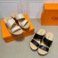 끌로에 CHLOE 2021 SS 레더 웨지힐 여성 슬리퍼 커스텀급