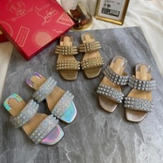 크리스찬 루부탱 CHRISTIAN LOUBOUTIN 2021 SS 캐릭터 여성 슬리퍼 커스텀급