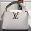 루이비통 LOUIS VUITTON 2021 SS 카퓌신 뱀피 스트랩 토트백 화이트 BB M94519 커스텀급