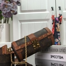 루이비통 LOUIS VUITTON 2021 SS 모노그램 빠삐용 트렁크백 M57835 커스텀급