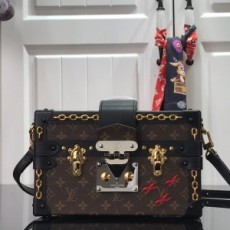 루이비통 LOUIS VUITTON 2021 SS 모노그램 쁘띠뜨 말 미니 핸드백 M44199 커스텀급