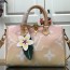 루이비통 LOUIS VUITTON 2021 SS 자이언트 스피디 반둘리에 토트백 핑크 M45724 커스텀급
