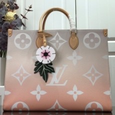 루이비통 LOUIS VUITTON 2021 SS 그라데이션 온더고 토트백 GM 핑크 M57640 커스텀급