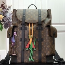 루이비통 LOUIS VUITTON 2021 SS 모노그램 캐릭터 크로스토퍼 백팩 M41379 커스텀급