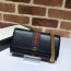 구찌 GUCCI 2021 SS GG 오피디아 체인 월릿 숄더백 블랙 546592 커스텀급