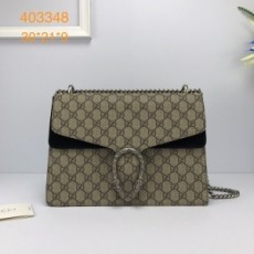 구찌 GUCCI 2021 SS GG 디오니소스 미듐 숄더백 쟈가드 블랙 403348 커스텀급