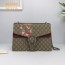 구찌 GUCCI 2021 SS GG 디오니소스 미듐 숄더백 플라워 버건디 403348 커스텀급
