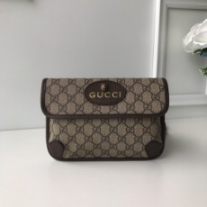 구찌 GUCCI 2021 SS GG 수프림 메신저 크로스백 쟈가드 브라운 489617 커스텀급