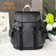 구찌 GUCCI 2021 SS GG 수프림 에덴 소프트 백팩 쟈가드 블랙 450958 커스텀급