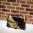 구찌 GUCCI 2021 SS GG 마몬트 마틀라세 탑 핸들백 투톤 498110 커스텀급