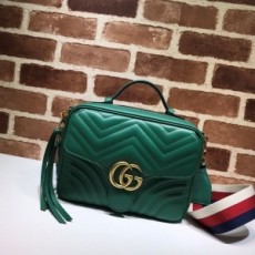 구찌 GUCCI 2021 SS GG 마몬트 마틀라세 탑 핸들 토트백 498100 커스텀급