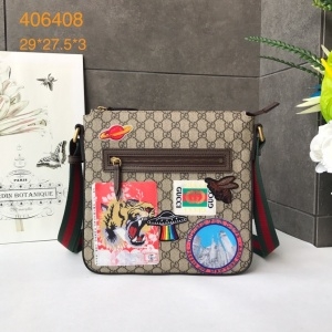 구찌 GUCCI 2021 SS GG 수프림 쿠리에 소프트 메신저백 캐릭터패치 406408 커스텀급