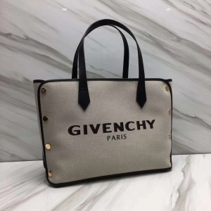 지방시 GIVENCHY 2021 SS 패브릭 스터드 로고 호보백 라지 0179 커스텀급