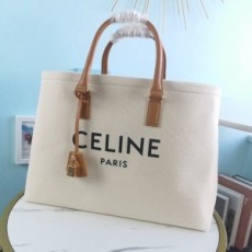 셀린느 CELINE 2021 SS 호리즌탈 카바스 캔버스 쇼퍼백 190062 커스텀급