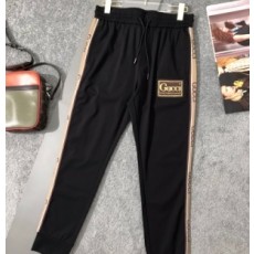 구찌 GUCCI 2021 SS 패치로고 캐릭터 자수 남성 바지 커스텀급
