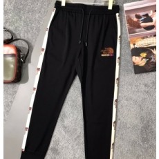 구찌 GUCCI 2021 SS 노스페이스 콜라보 캐릭터 자수 남성 바지 커스텀급