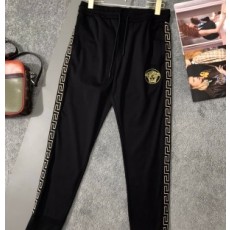 베르사체 VERSACE 2021 SS 캐릭터 자수 남성 바지 커스텀급